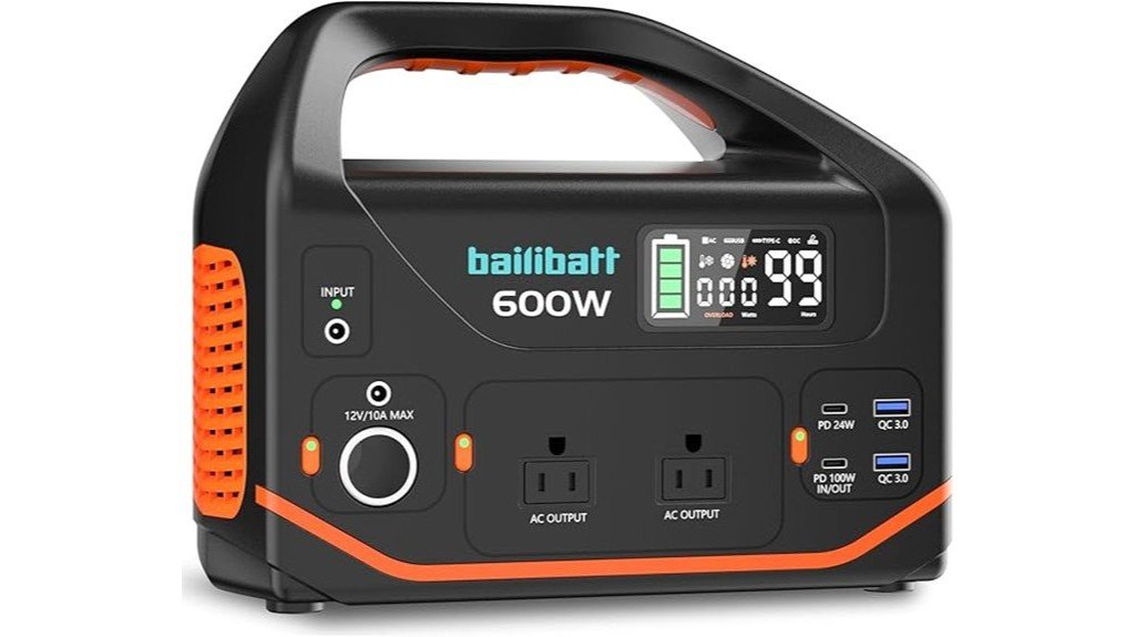 portable power station 600w