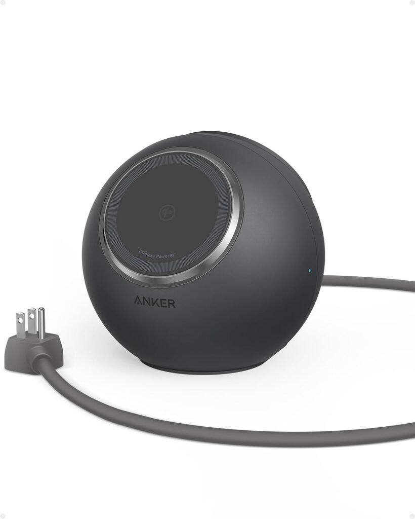 Anker MagGo Magnetic Charging Station, Qi2 Certified 15W Ultra-Fast MagSafe Wireless Charger for iPhone 15/14/13, 8-in-1 Power Strip with 3 AC and 4 USB Desktop Charger for MacBook and More Anker MagGo Magnetic Charging Station, Qi2 Certified 15W Ultra-Fast MagSafe Wireless Charger for iPhone 15/14/13, 8-in-1 Power Strip with 3 AC and 4 USB Desktop Charger for MacBook and More