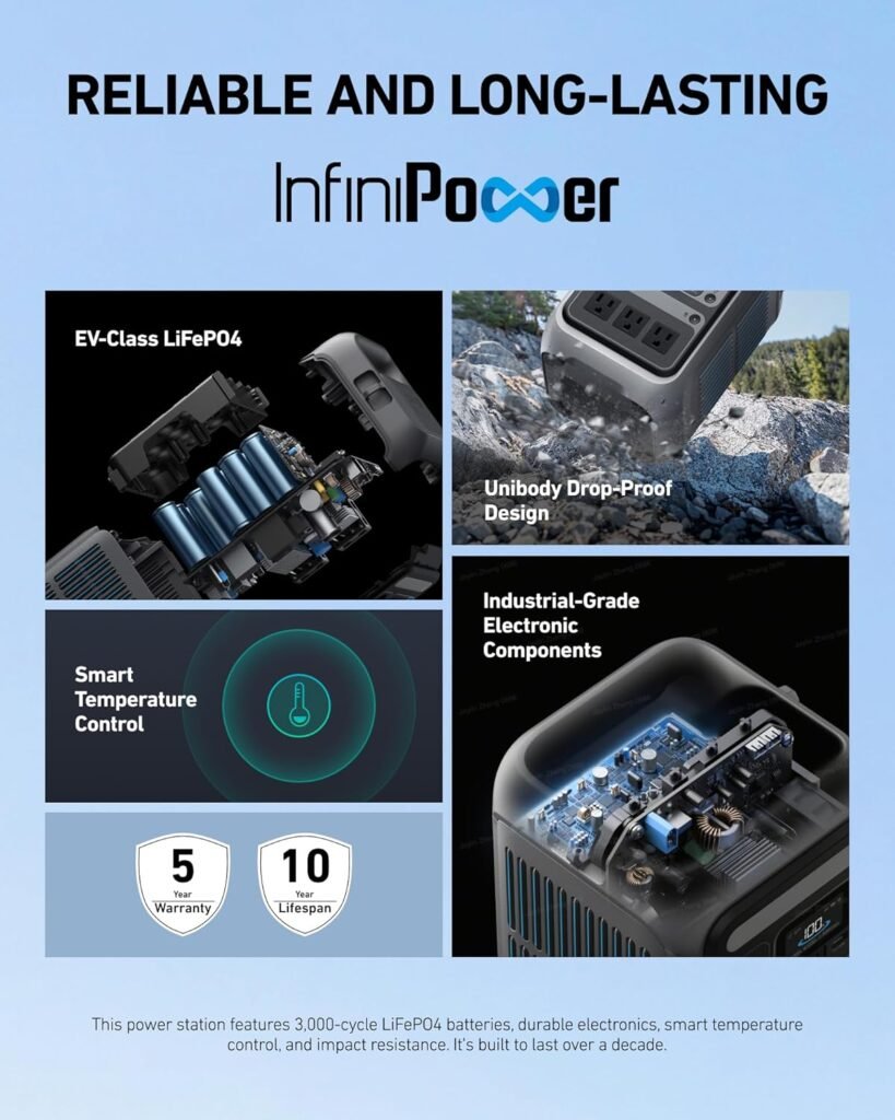 Anker Portable Power Station SOLIX C300, 288Wh LiFePO4 Battery, 300W (600W Surge) Solar Generator, 140W Two-Way Fast Charging, for Outdoor Camping, Traveling, and Emergencies (Solar Panel Optional) Anker Portable Power Station SOLIX C300, 288Wh LiFePO4 Battery, 300W (600W Surge) Solar Generator, 140W Two-Way Fast Charging, for Outdoor Camping, Traveling, and Emergencies (Solar Panel Optional)