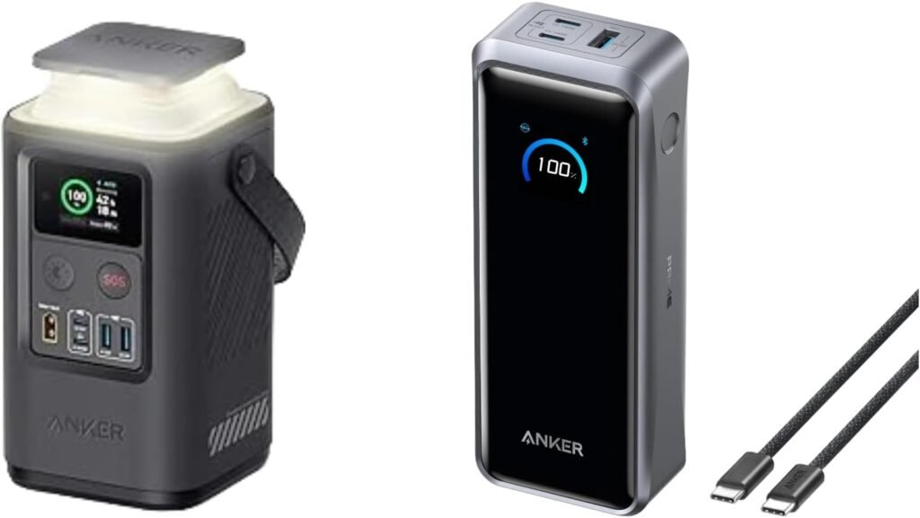 Anker Power Bank Power Station 60,000mAh  Color Variant Black (Bundle)