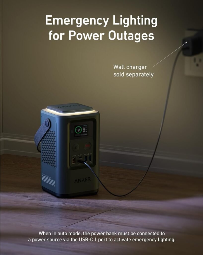 Anker Power Bank Power Station 60,000mAh,Portable Outdoor Generator 87W with Smart Digital Display, Retractable Auto Lighting and SOS Mode, Home Backup(PowerCore Reserve 192Wh) for Travel, Camping Anker Power Bank Power Station 60,000mAh,Portable Outdoor Generator 87W with Smart Digital Display, Retractable Auto Lighting and SOS Mode, Home Backup(PowerCore Reserve 192Wh) for Travel, Camping