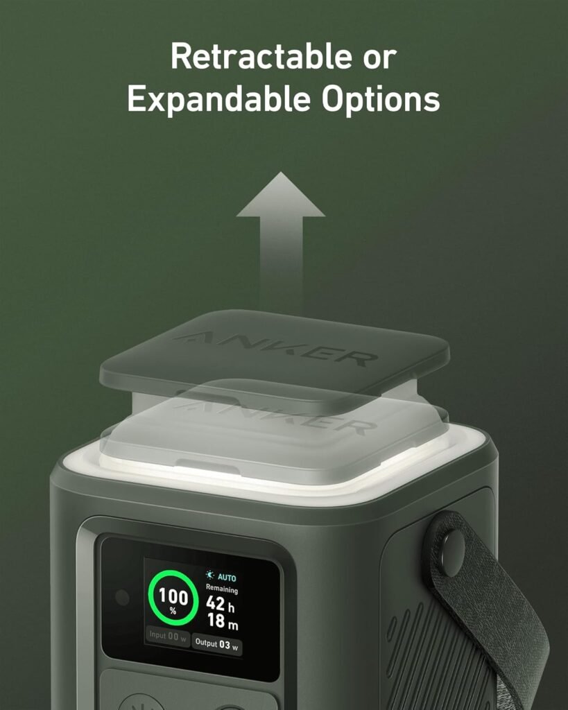 Anker Power Bank Power Station 60,000mAh,Portable Outdoor Generator 87W with Smart Digital Display, Retractable Auto Lighting and SOS Mode, Home Backup(PowerCore Reserve 192Wh) for Travel, Camping Anker Power Bank Power Station 60,000mAh,Portable Outdoor Generator 87W with Smart Digital Display, Retractable Auto Lighting and SOS Mode, Home Backup(PowerCore Reserve 192Wh) for Travel, Camping