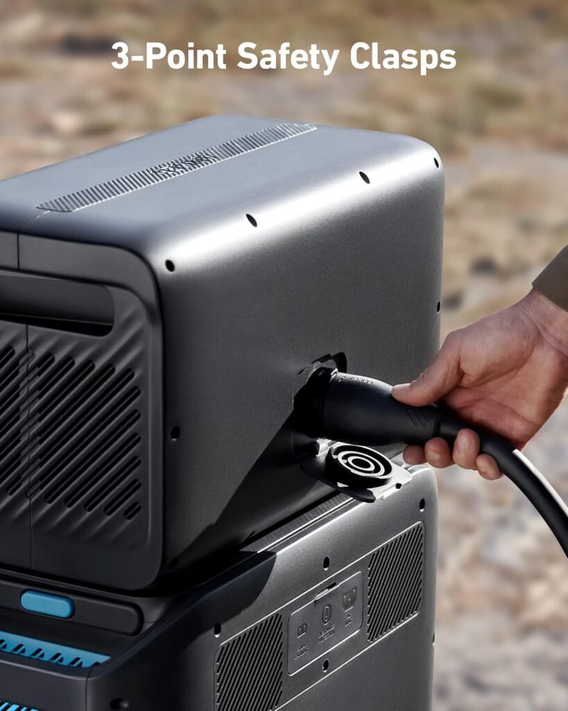 Anker Powerhouse 760 Portable Power Station Expansion Battery (2048Wh), 6× Longer Lifespan LiFePO4 Batteries, 2048Wh Extra Battery for Anker SOLIX F2000