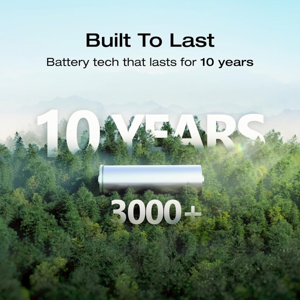 EF ECOFLOW Portable Power Station RIVER 3, 245Wh LiFePO4 Battery Power Station, 300W Up to 600W AC Output, 20 MS UPS  30 dB, 1Hr Fast Charging Solar Generator for Outdoor/Camping/Home Use