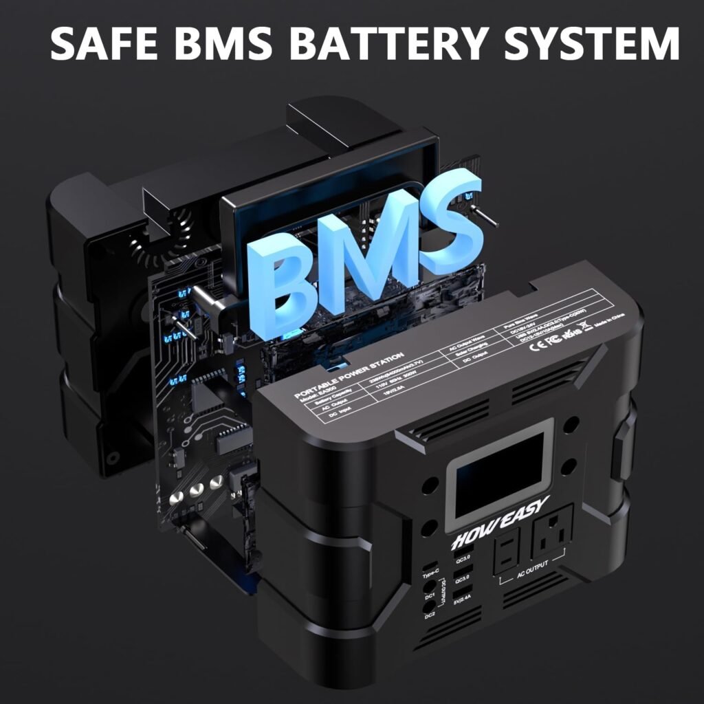 HOWEASY Portable Power Station,120W(240W Peak) Solar Generator,88Wh Lithium Battery Power with 110V AC Outlet/DC/USB/LED Light for Outdoor Camping Trip Hunting Emergency(Solar Panel Optional) HOWEASY Portable Power Station,120W(240W Peak) Solar Generator,88Wh Lithium Battery Power with 110V AC Outlet/DC/USB/LED Light for Outdoor Camping Trip Hunting Emergency(Solar Panel Optional)