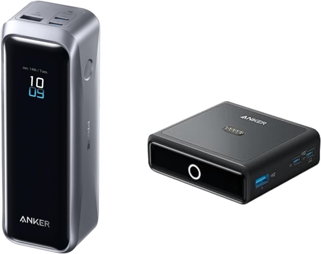 Anker 100W 4-Port Charging Base Prime Power Bank  Charging Base (Bundle)