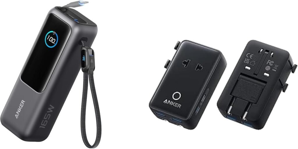 Anker Laptop Power Bank  Nano Travel Adapter (Bundle)