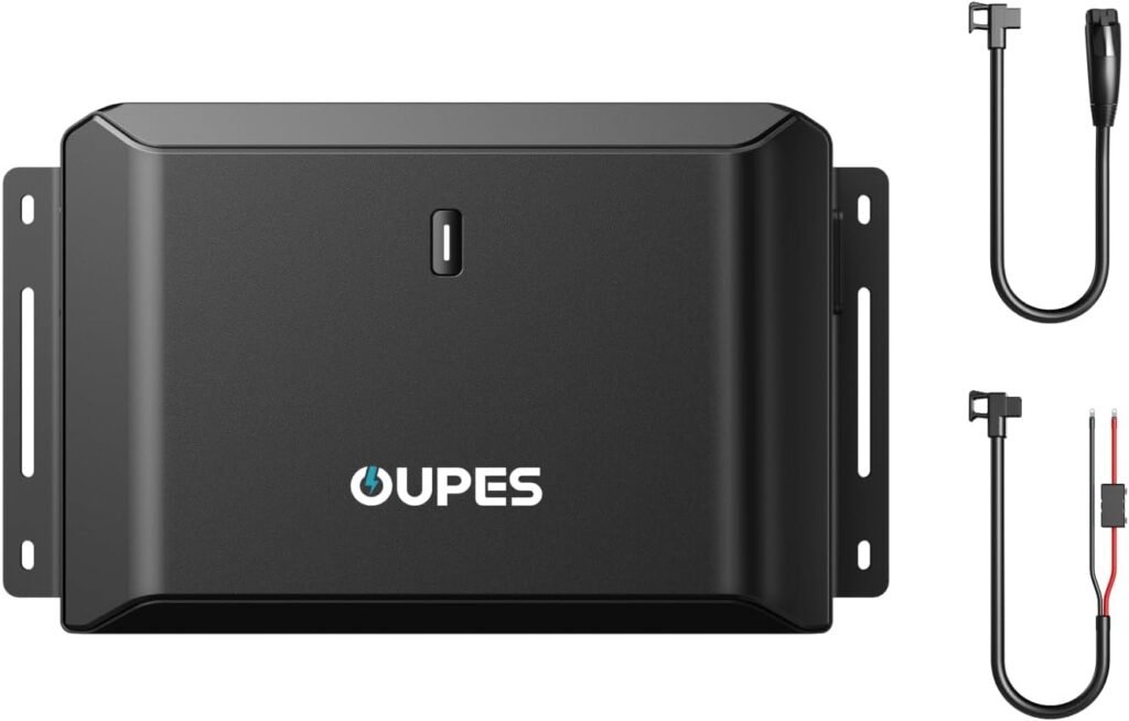 OUPES 800W 3-in-1 Alternator Charger for Power Stations – 8X Faster Car Charging vs Cigarette Lighter, Reverse Charge Battery Maintenance for SUVs, Pickups, RVs with App Control OUPES 800W 3-in-1 Alternator Charger for Power Stations – 8X Faster Car Charging vs Cigarette Lighter, Reverse Charge Battery Maintenance for SUVs, Pickups, RVs with App Control