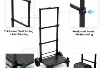 OUPES Portable Hand Truck with Telescopic Handle Review
