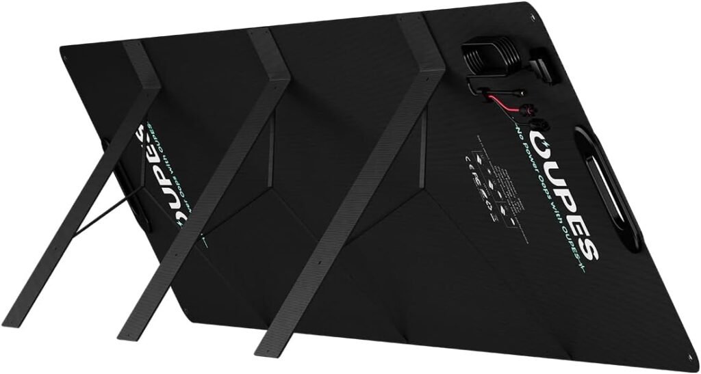 OUPES Solar Panel 100W Compatible with Jackery Power Station, Portable Power Panels for OUPES All Series Solar Generators, Ultra-Thin Lightweight High Conversion Efficiency Foldable Outdoor OUPES Solar Panel 100W Compatible with Jackery Power Station, Portable Power Panels for OUPES All Series Solar Generators, Ultra-Thin Lightweight High Conversion Efficiency Foldable Outdoor