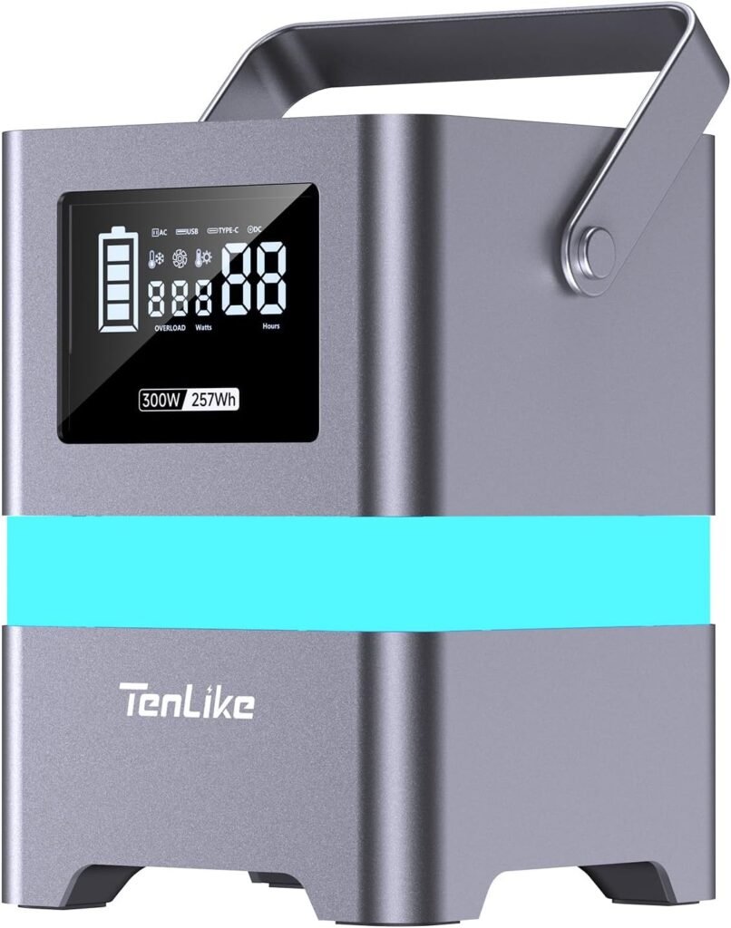 Portable Power Station, 300W Solar Generator Portable Power Station, 300W Solar Generator