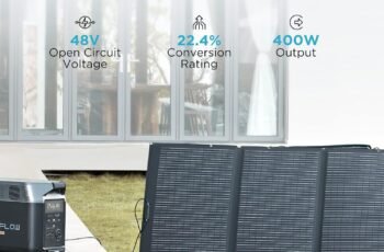 EF ECOFLOW 400W Portable Solar Panel review