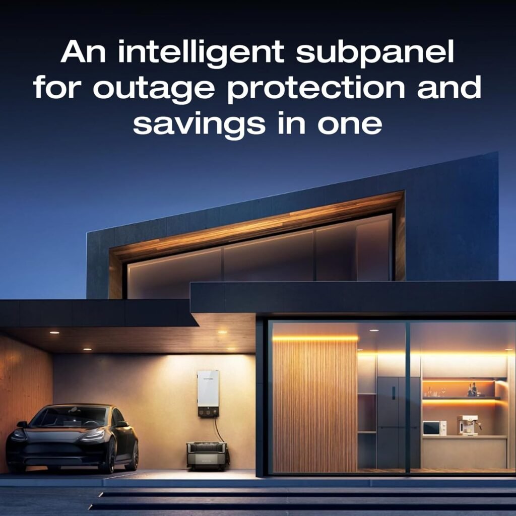 EF ECOFLOW Smart Home Panel 2, the Center of the Whole-home Backup Solution, Compatible with DELTA Pro Ultra, DELTA Pro 3, Solars and Gas Generators