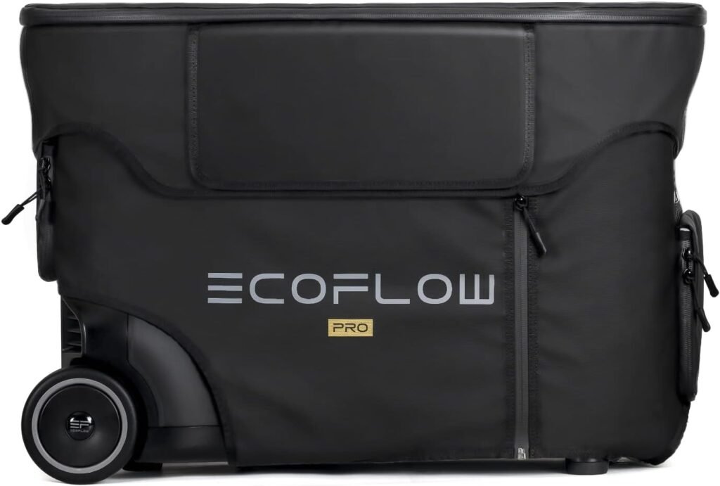 EF ECOFLOW DELTA Pro  DELTA Pro Extra Battery Protective Cover, Waterproof, Dustproof Cover, Easy Access Design for Outdoor or Indoor Use