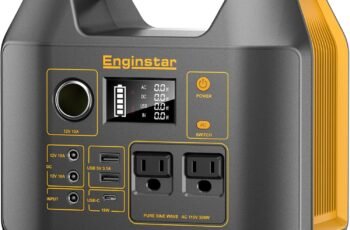 Enginstar Solar Generator 296Wh Portable Power Station review