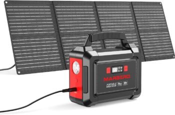MARBERO Solar Generator 296Wh 60W Portable Power Station review