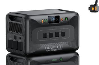 BLUETTI Apex 300 Portable Power Station & B300K Expansion Battery, 5529.6Wh LFP Battery Backup with 6 3840W AC Outlets (7680W Surge), 120V/240V Dual Voltage Output, for Home, RV and Emergencies