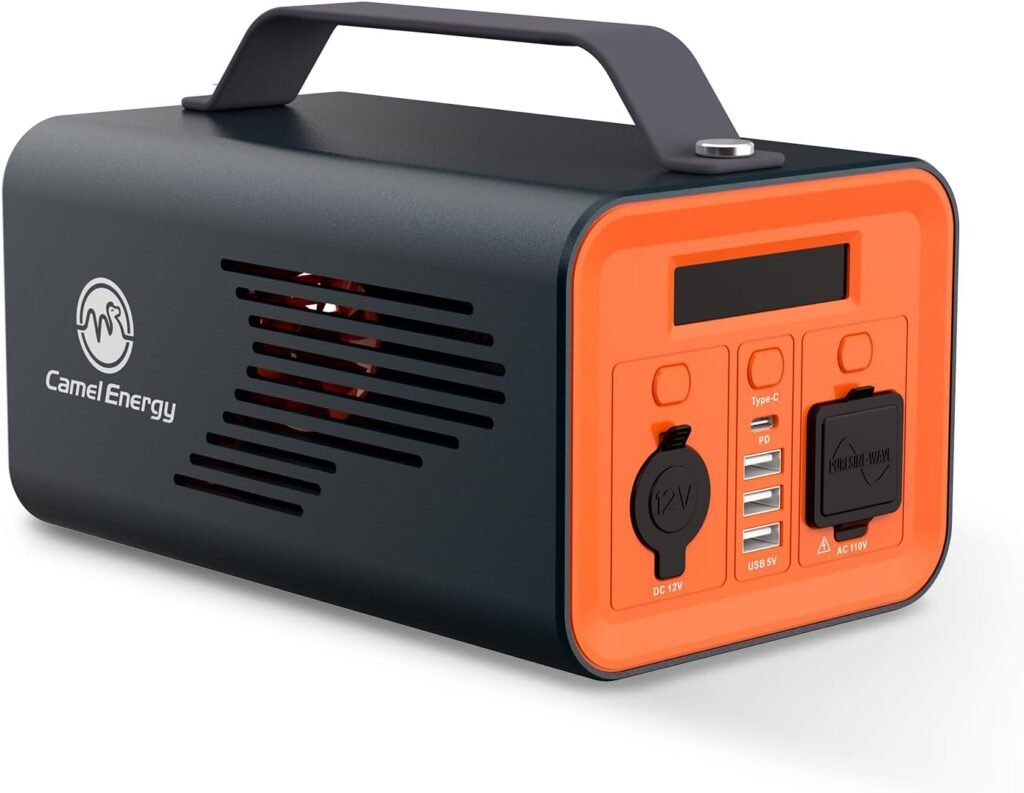 Portable Power Station 230Wh 200W LiFePO4 Power Generator Multiple Outlets AC Outlet PD 60W Stable Solar Generator for Home Trip Blackout Camping Gear Outdoor Emergency Portable Power Station 230Wh 200W LiFePO4 Power Generator Multiple Outlets AC Outlet PD 60W Stable Solar Generator for Home Trip Blackout Camping Gear Outdoor Emergency