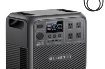 BLUETTI Elite 200 V2 Portable Power Station 2073.6Wh 2600W Solar Generator