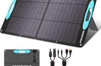 SOKIOVOLA 100W Portable Solar Panel for Power Station Review — Is It Worth It?