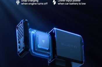 BLUETTI Solar Generator AC200L & Charger 1 560W Alternator Charger 2048Wh