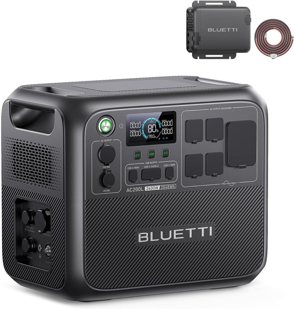 BLUETTI Solar Generator AC200L Charger 560W Alternator Charger 2048Wh BLUETTI Solar Generator AC200L Charger 560W Alternator Charger 2048Wh